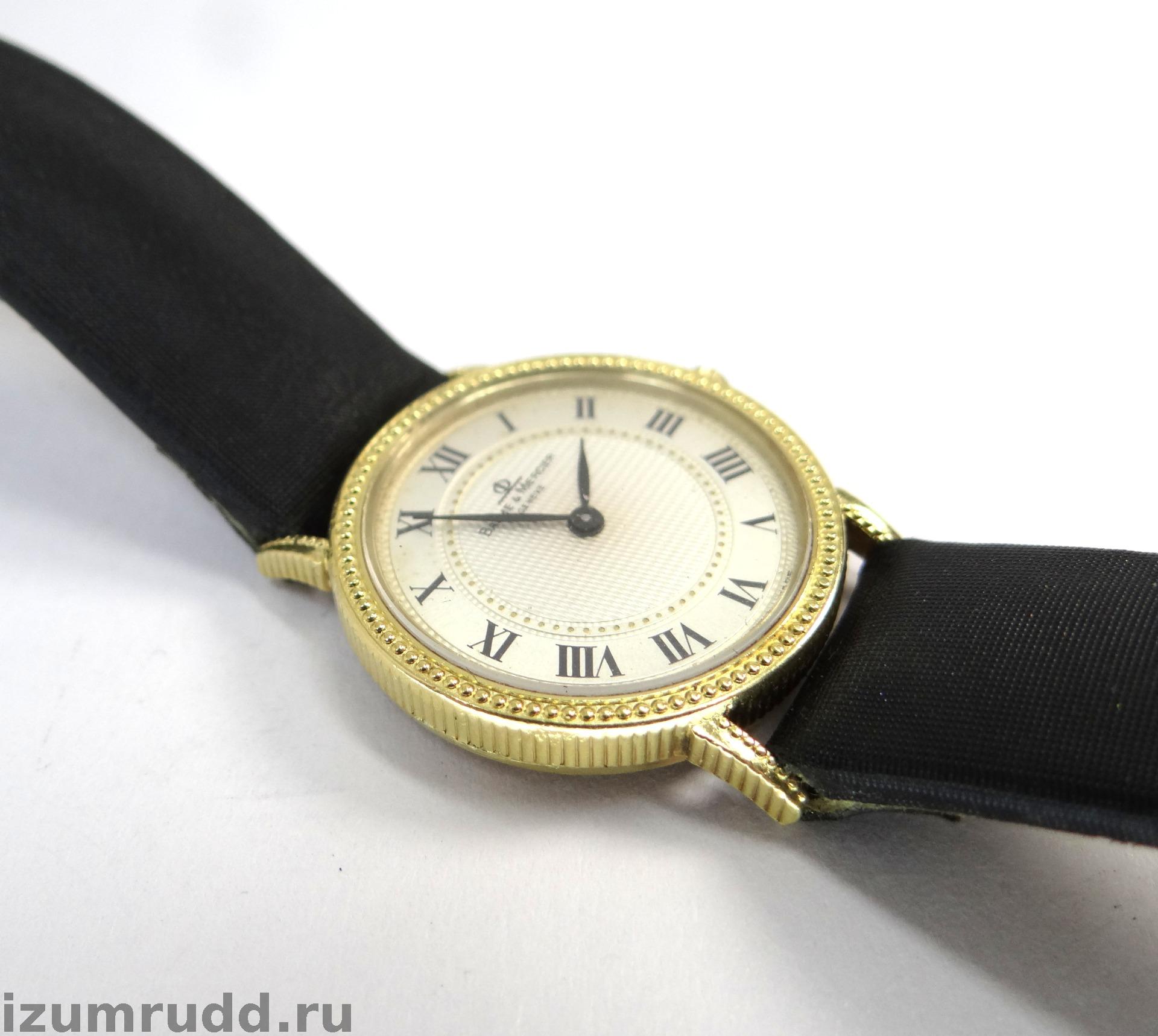 Женские золотые часы Baume Mercier, оригинал