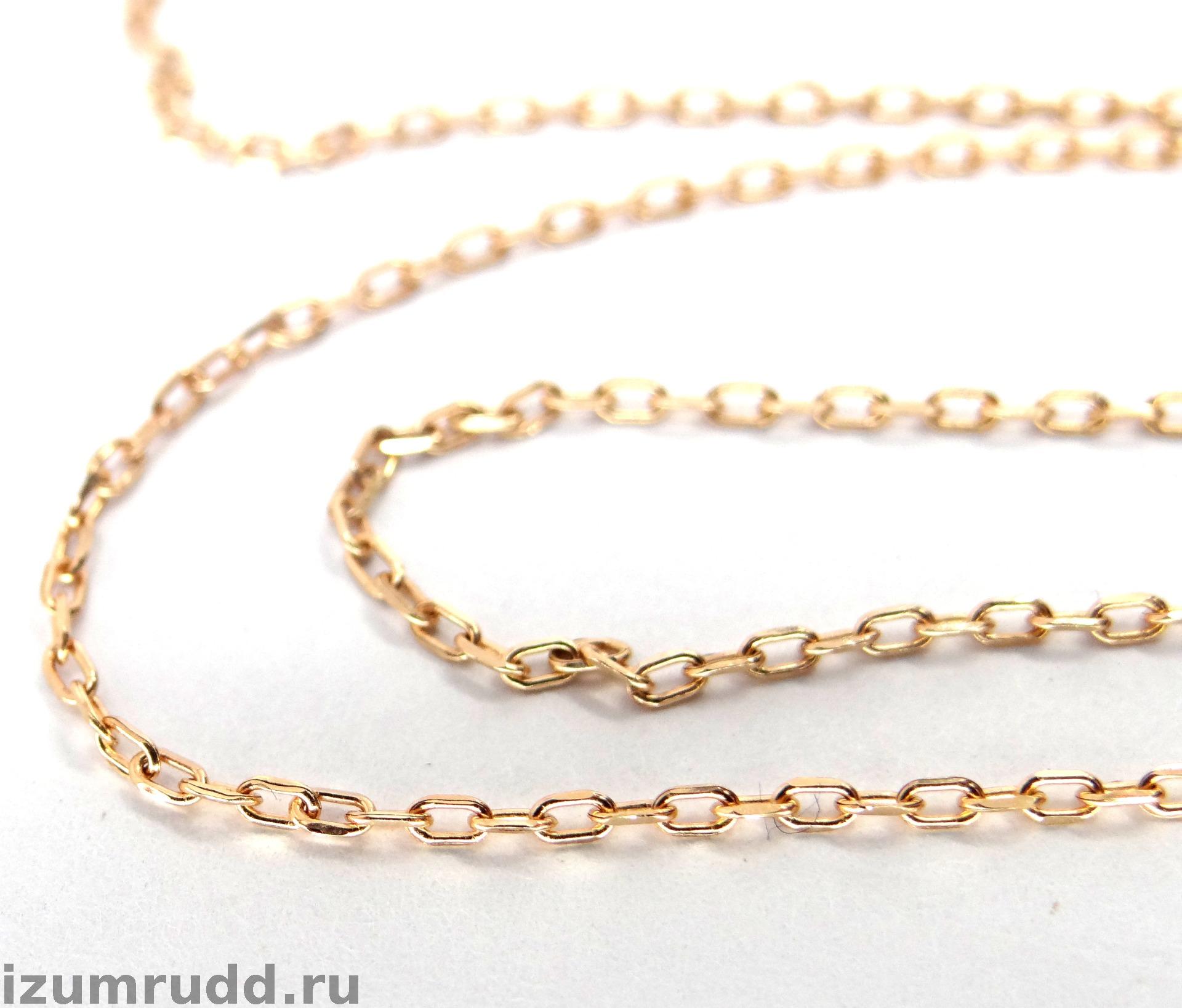 Золотая цепь 585 пробы