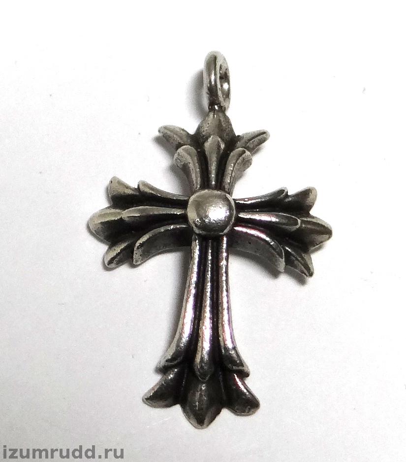 Крест Chrome Hearts, серебро, оригинал