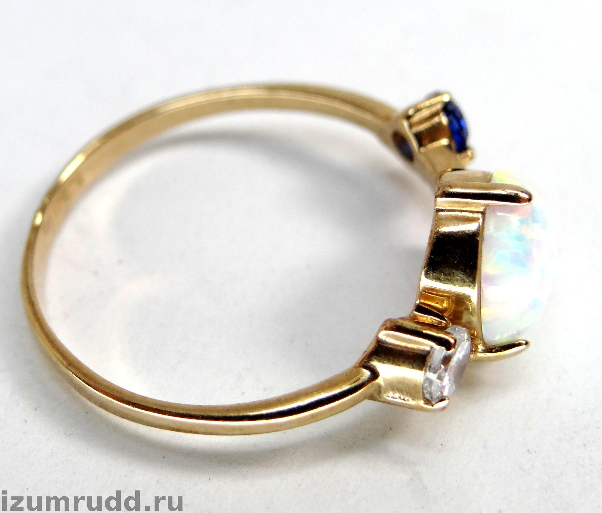 Золотое кольцо 375 пробы